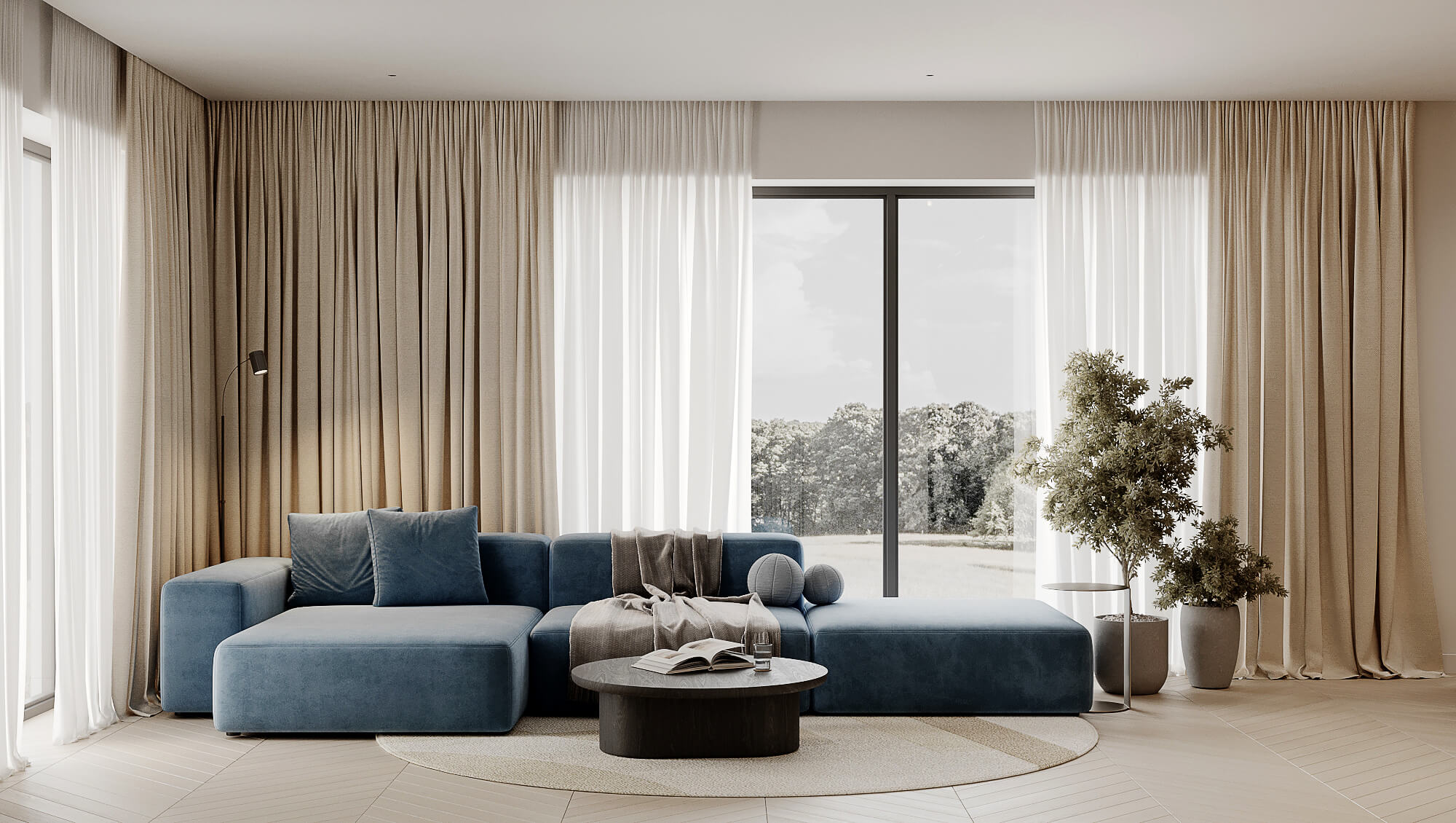 Living room kitchen 15 1